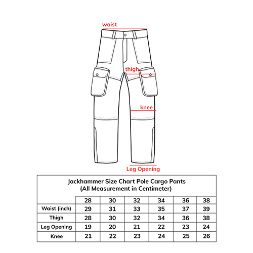 Pole Cargo Pants Navy | Jackersfield